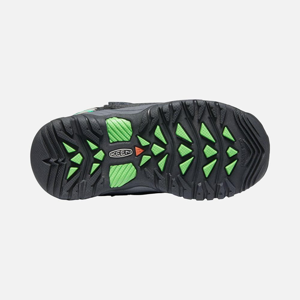 Zapatos de Seguridad Keen Mexico Grises/Verdes - Niños Targhee Waterproof - VU6974513